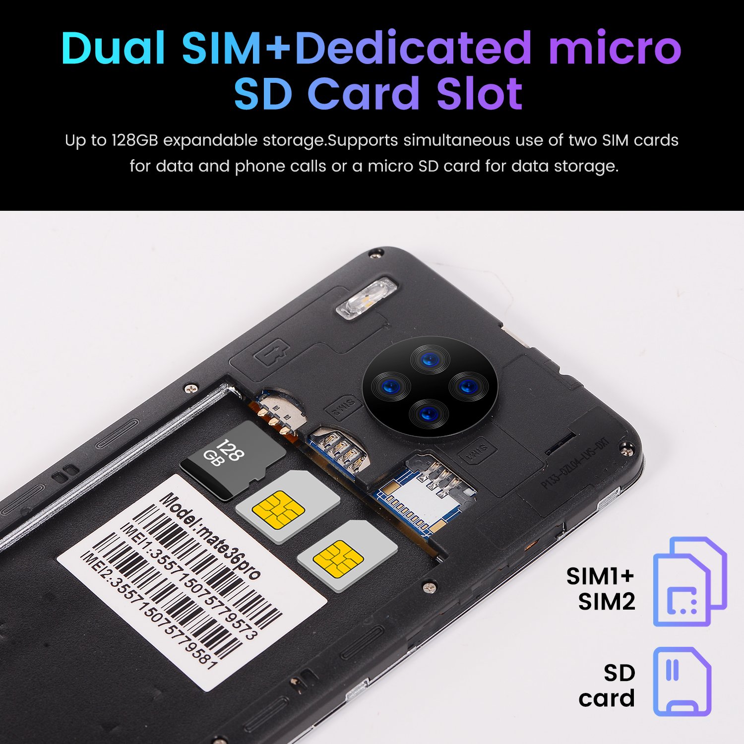 Hot sale 3G unlocked smart phone 5.8inch dual card dual standby Mate33